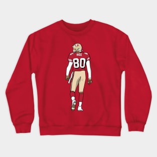 rice the wide receiver Crewneck Sweatshirt